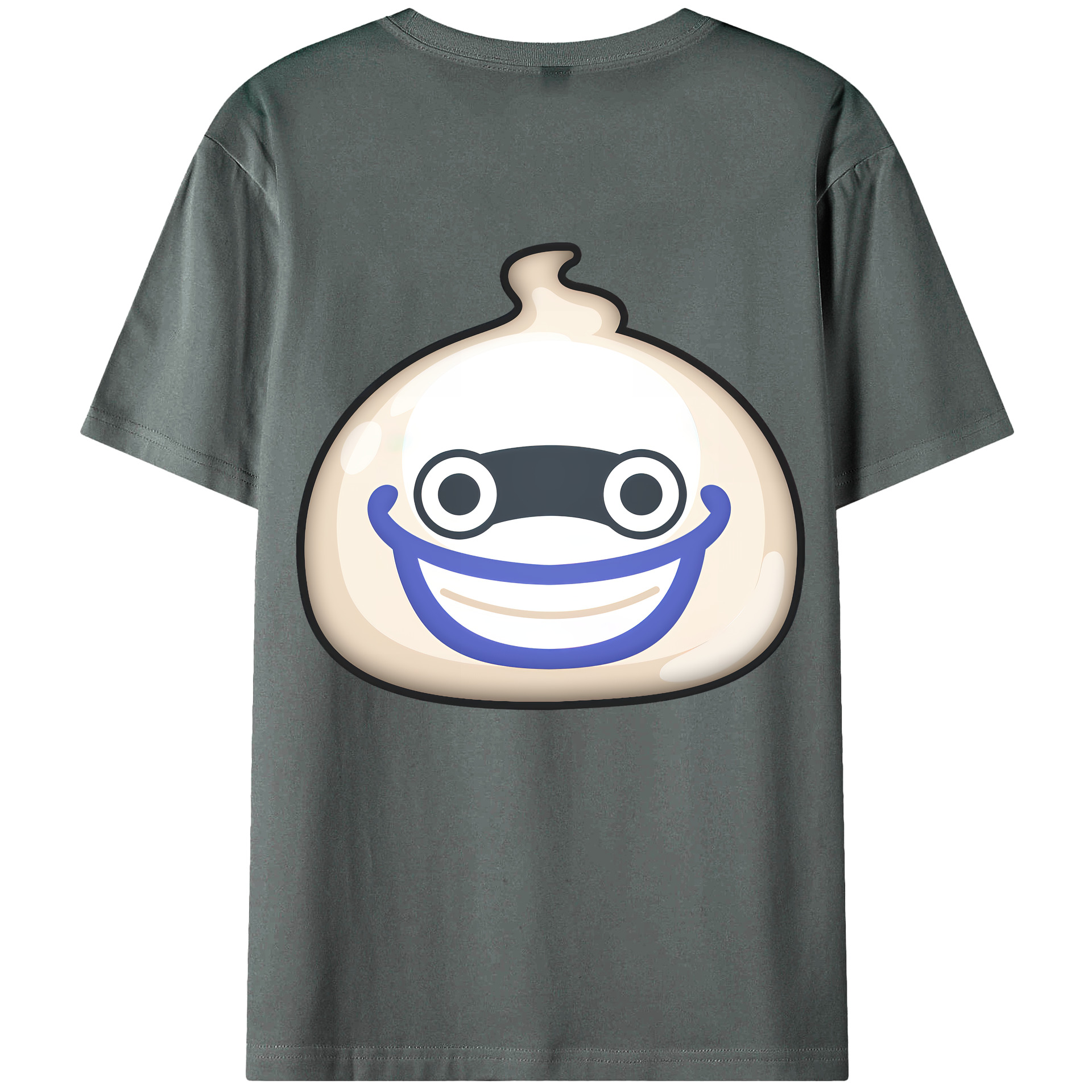 （画像用） 妖怪ウォッチ Yo-kai Watch 綿100％ メンズ半袖Tシャツ（バックプリント） 通気性